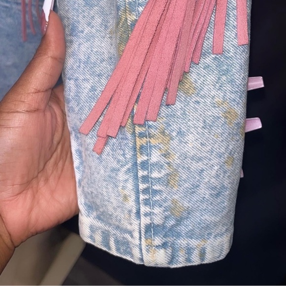 Vintage Annabella fridge Denim Jacket fits up to a Large - Picture 2 of 3